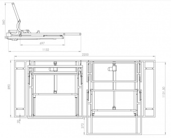 MS-280 VALENTINO SINGLE MOTORISED MECHANISM  Металлокаркас (электрический) . Склад Одинцово
