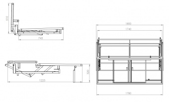 S-228 металлокаркас